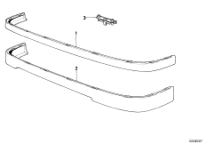 Передний спойлер