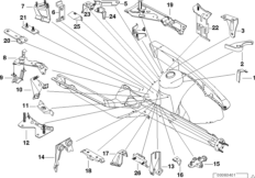 Кронштейн передка Л