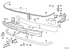 Кронштейн бампера Пд