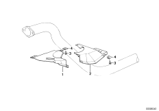 Экран системы выпуска ОГ