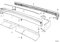 задний бампер