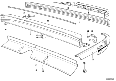 задний бампер