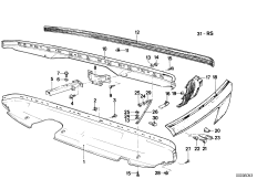 задний бампер