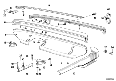 задний бампер