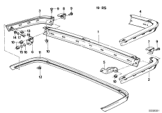задний бампер