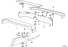 задний бампер