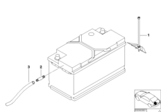 Крепление батареи и дополнит. элементы