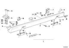 Накладка M порог / арка колеса