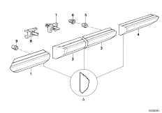 защитная планка schwarz