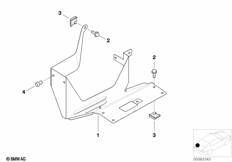 Элементы крепления CD-чейнджера