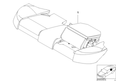 Дооснащение детск.сиденьями в зад.ч.сал.