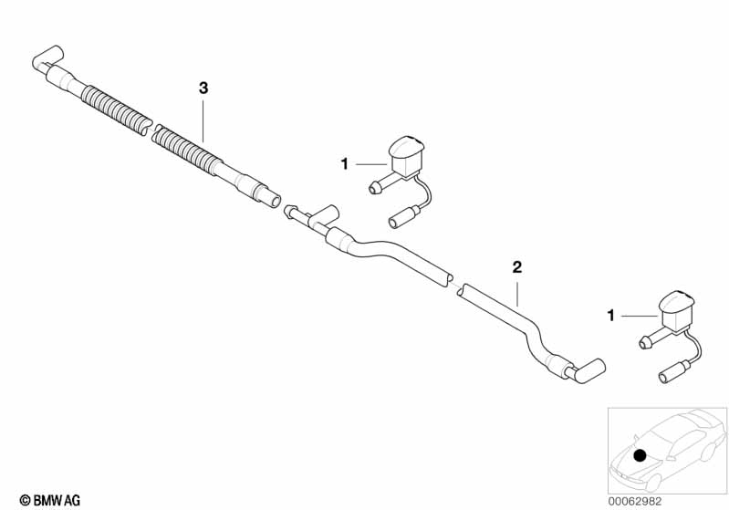Детали стеклоомывателя