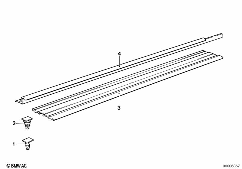Накладка порога