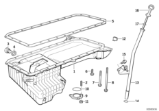 Масляный картер/маслоизмерит.приспособл.