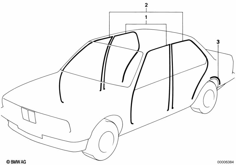 Защитная окантовка/накладки порогов