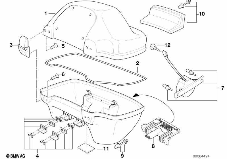 Детали верхнего контейнера