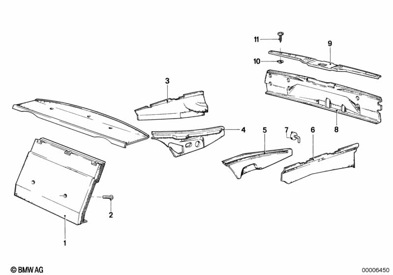 Обшивка багажного отделения