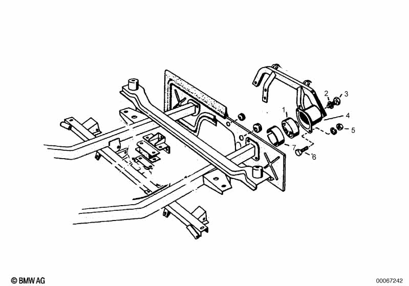 Подвеска двигателя