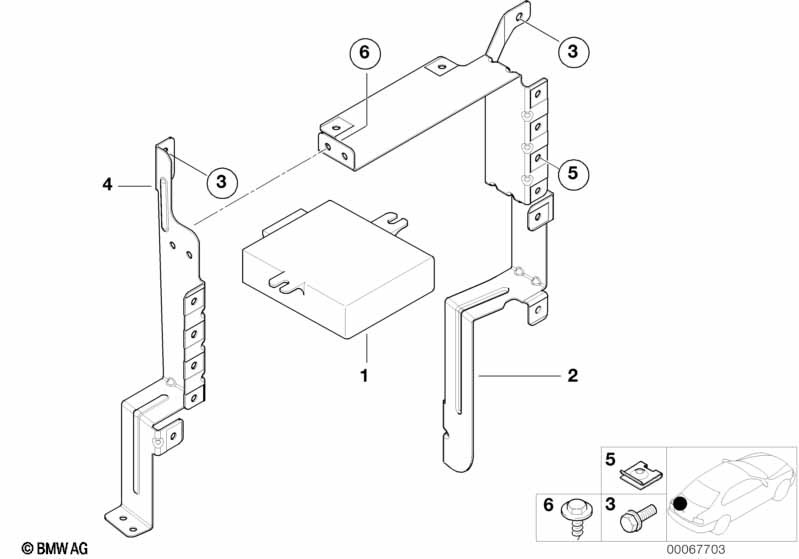 Детали багажного отделения SA 620