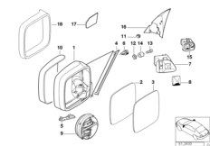 наружное зеркало заднего вида