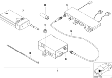 Комплект дооснащ. ДУ автон.сист.отоплен.
