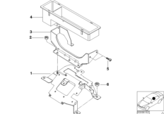 Элементы крепления CD-чейнджера