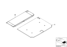 Индивид.облицовка пола багажн.отделения