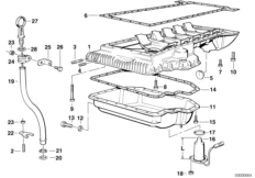 Масляный картер/маслоизмерит.приспособл.