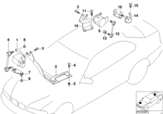 Датчик регулир.угла накл.фар, полноприв.