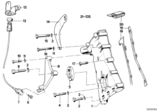 Корпус блока ГРМ Нж