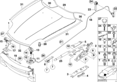 Капот/дополнительные элементы