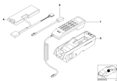 Детали SA 629 в центральной консоли