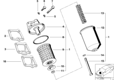 Смазочная система-масляный фильтр