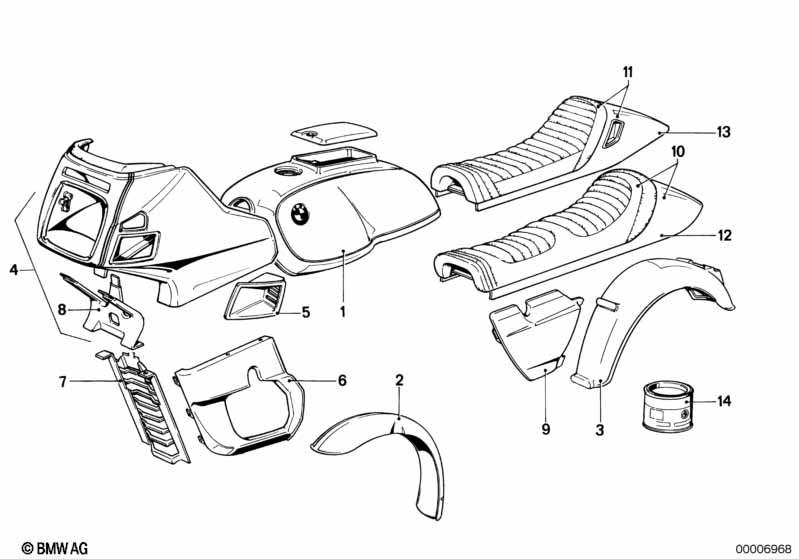 Окрашенные детали 553 dunkel-rot