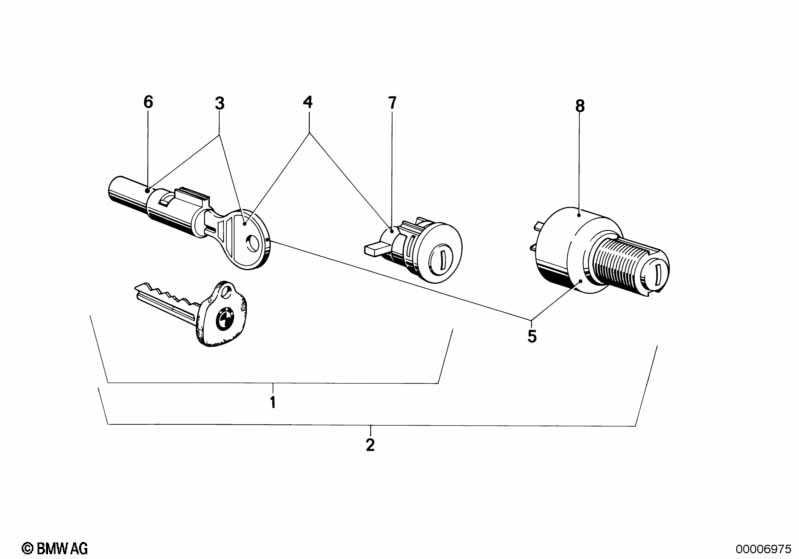 Комплект замков