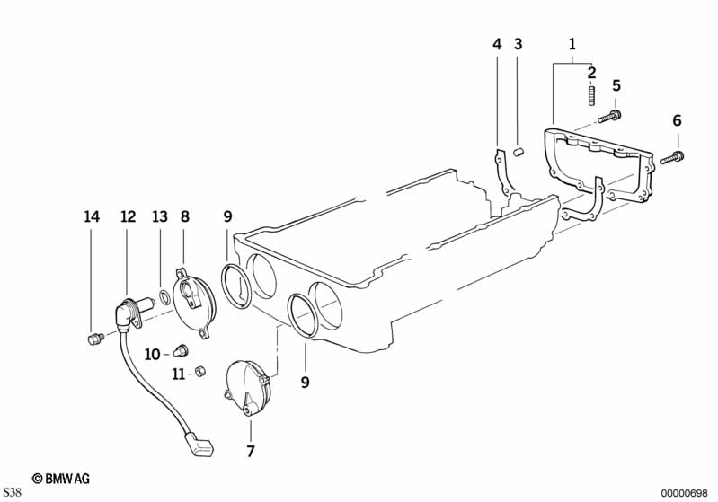 Болт с шестигранной головкой с шайбой