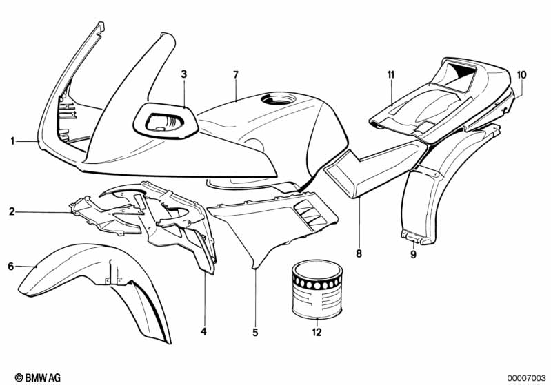 Окрашенные детали 576 polaris