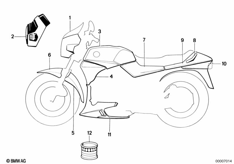 Окрашенные детали 575 rot