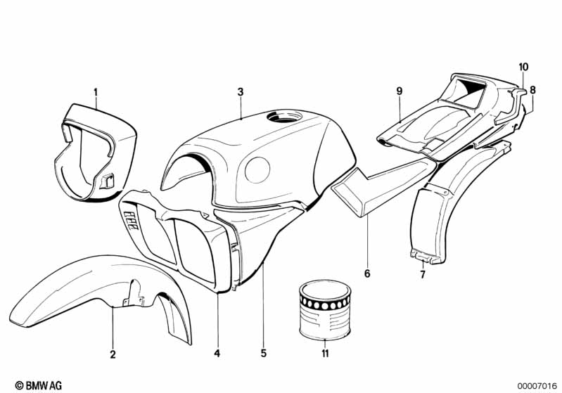 Окрашенные детали 575 rot