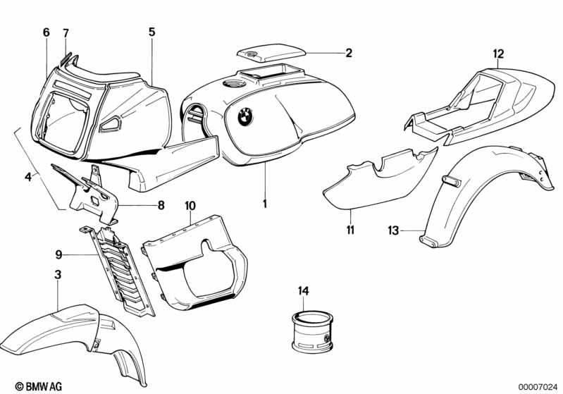 Окрашенные детали 654 rot