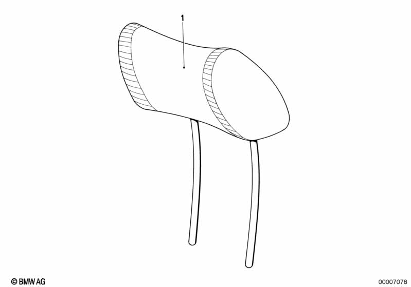 Подголовник Пд с механ./электроприв.