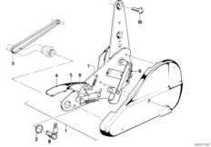 Сиденье Пд-фурнитура сиден.с откид.спин.