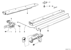 Сиденье Пд направляющая сиденья