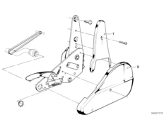 Сиденье Пд-крышка фурн.сид.с откид.спин.