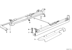 Сиденье Пд направляющая сиденья
