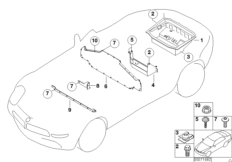Поддон багажного отделения