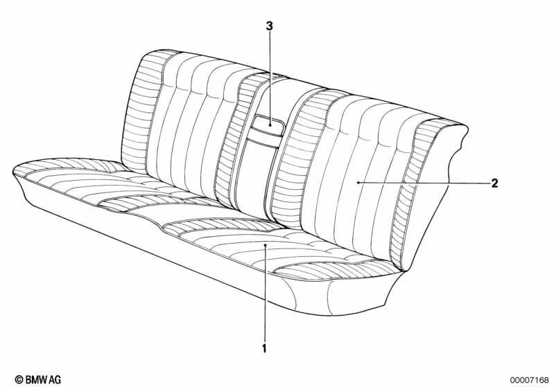 Обивка подушки сиденья Зд