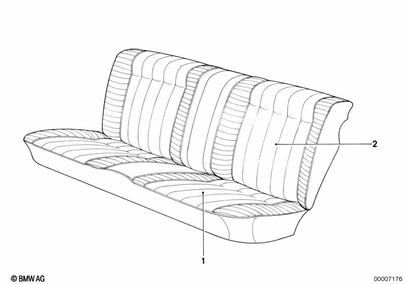Обивка сиденья Зд