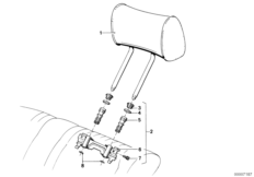 подголовники задние