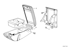 Обивка верхней части подлокотника Зд